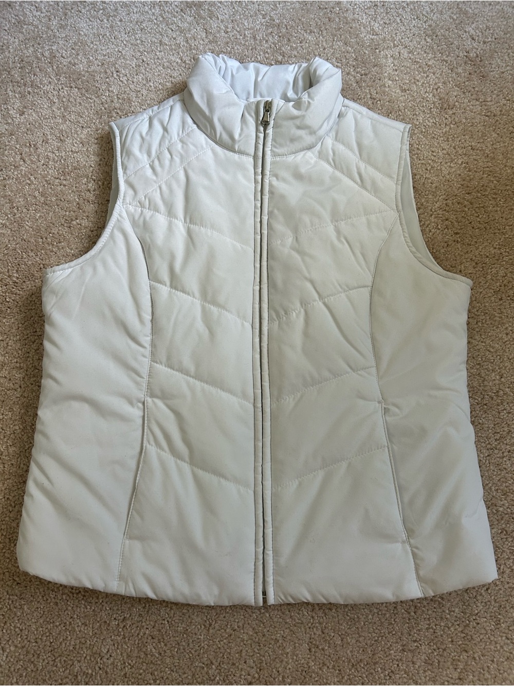 Sleek White Jacket Vest